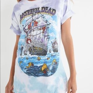 Liquid Blue Grateful Dead Ship of Fools Tee 2XL
